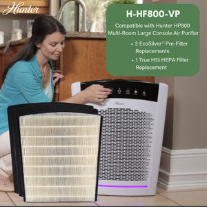 Hunter H-HF800-VP Replacement Air Purifier Filter Value Pack