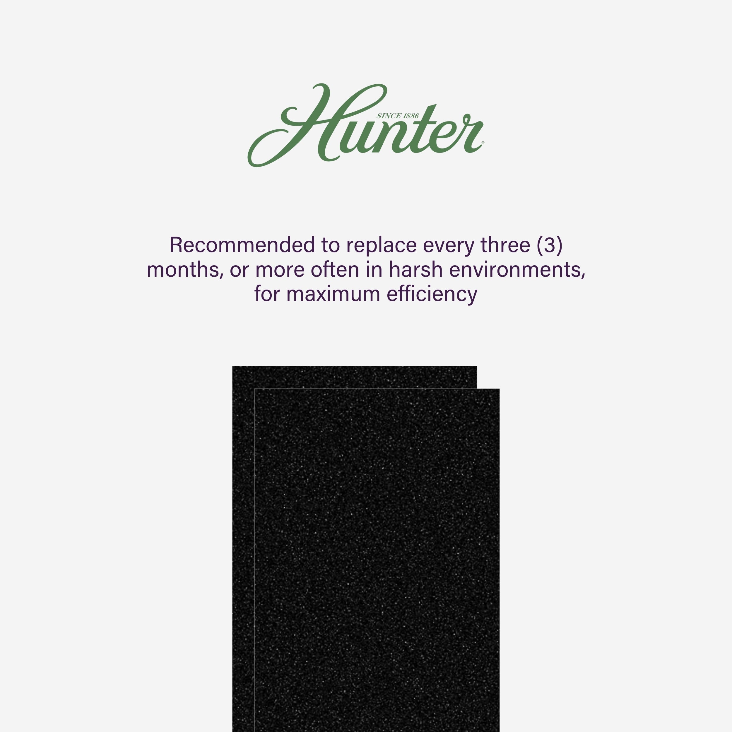 Hunter Pre-Filter for HPH625 2 Pack H-PF625