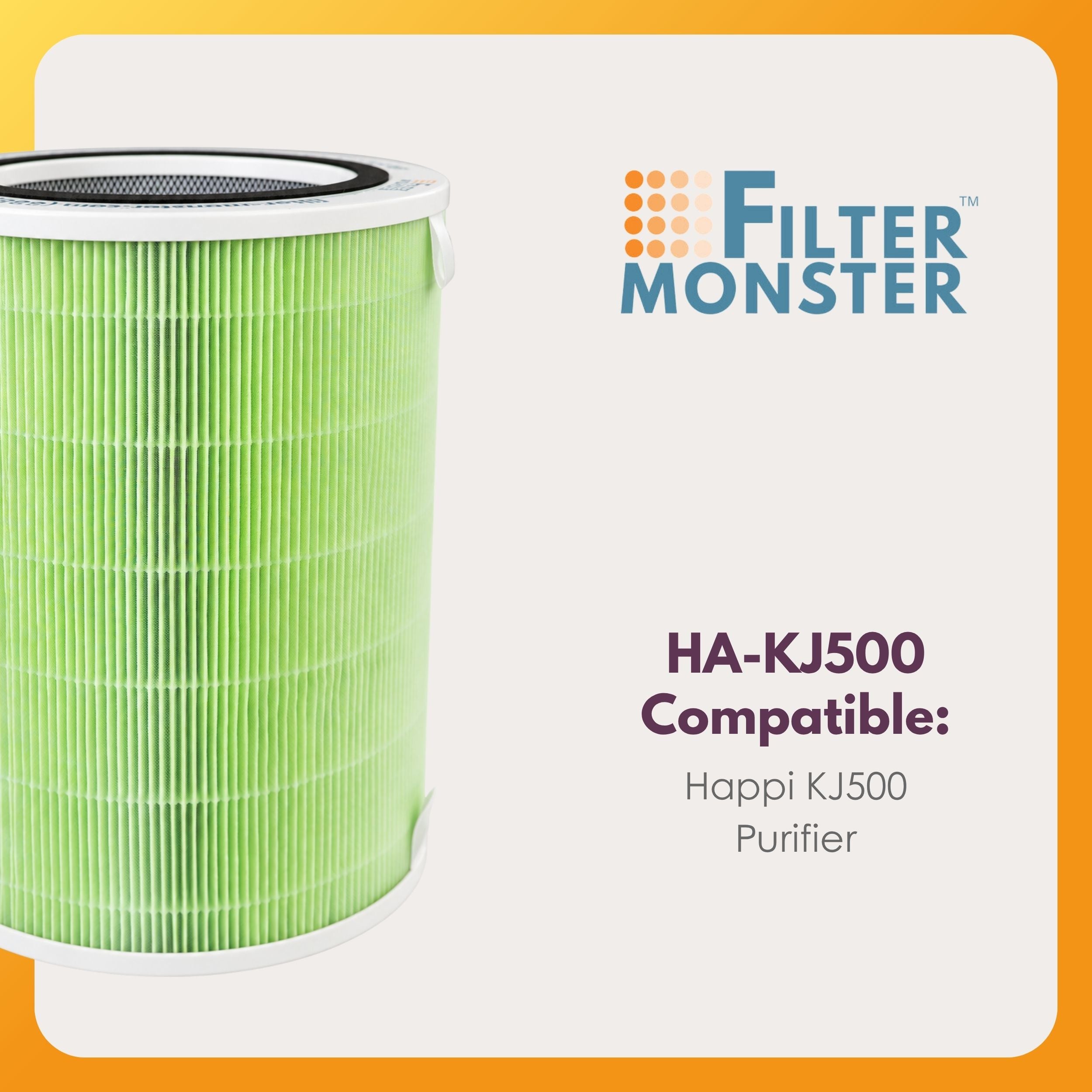 Filter-Monster Replacement Filter for Happi KJ500 Purifier