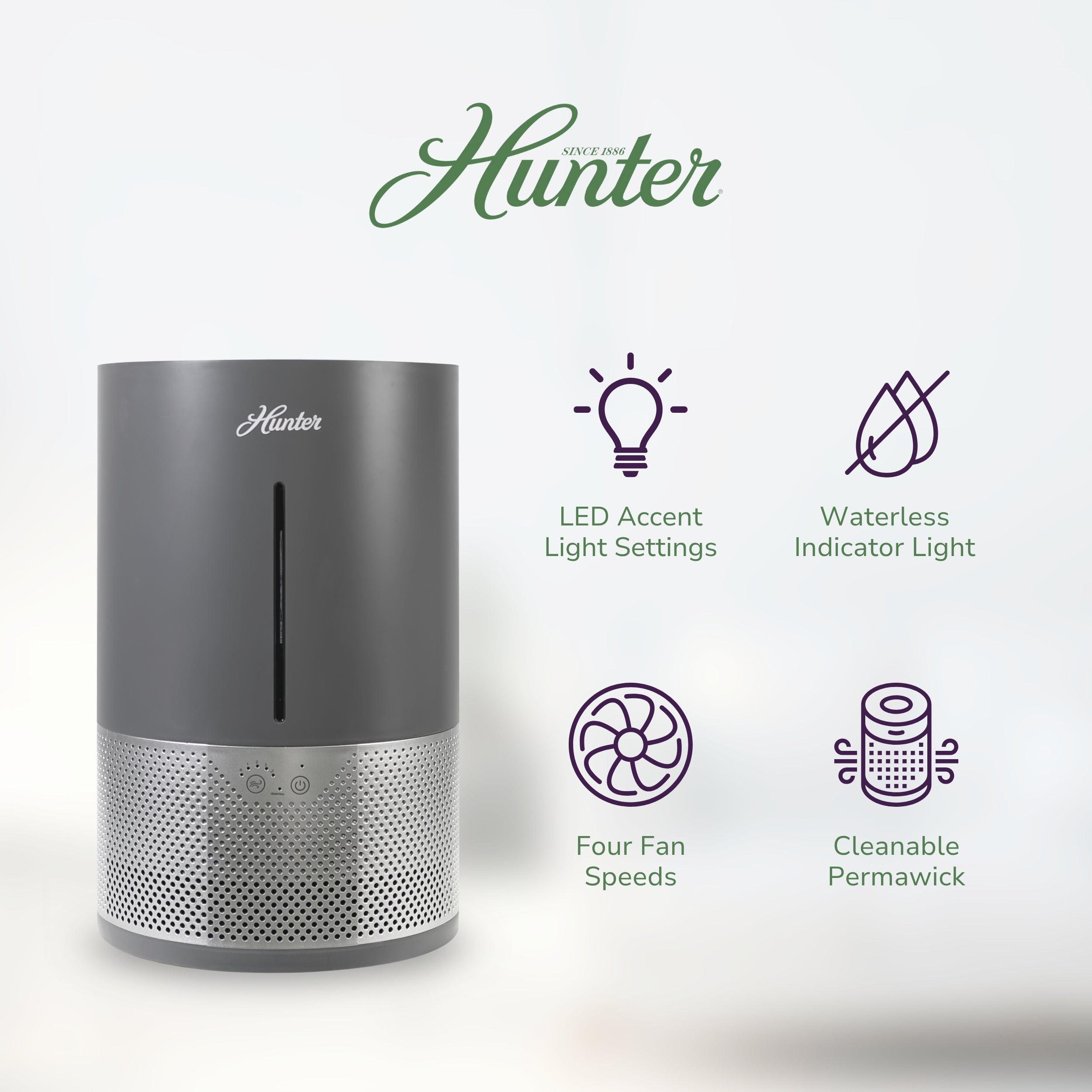 Hunter Aspire Evaporative 4.8L Humidifier HHE150