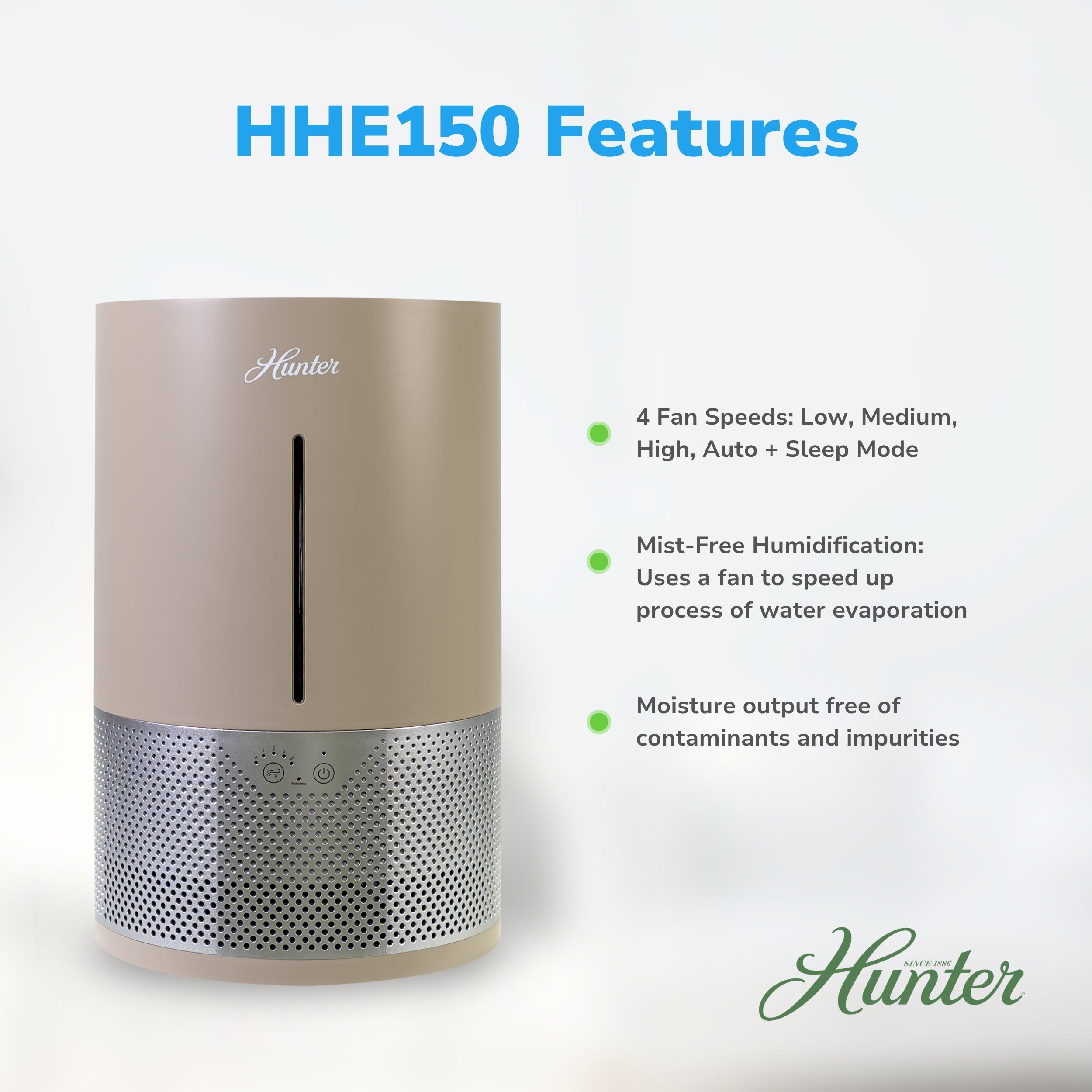 Hunter Aspire Evaporative 4.8L Humidifier HHE150