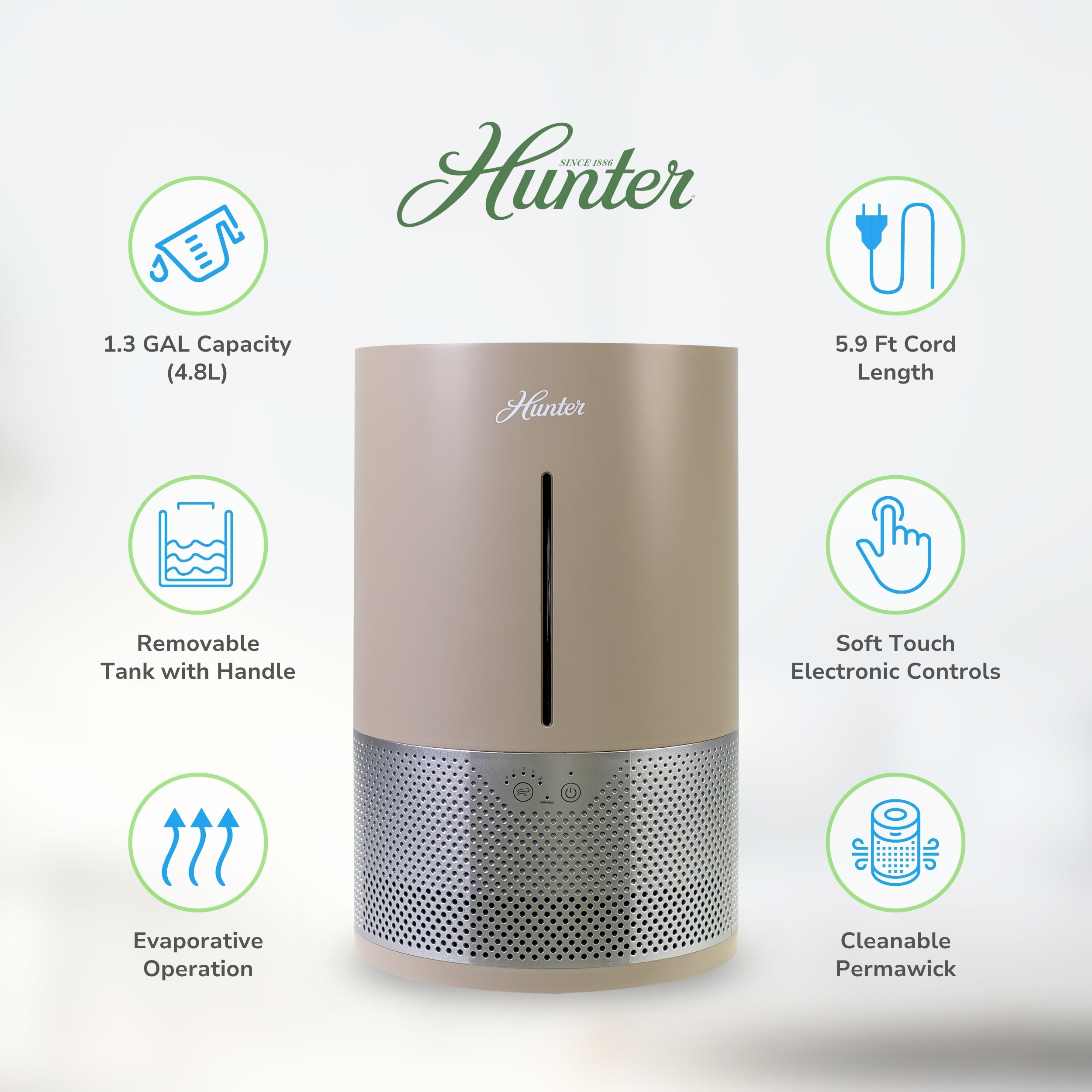 Hunter Aspire Evaporative 4.8L Humidifier HHE150