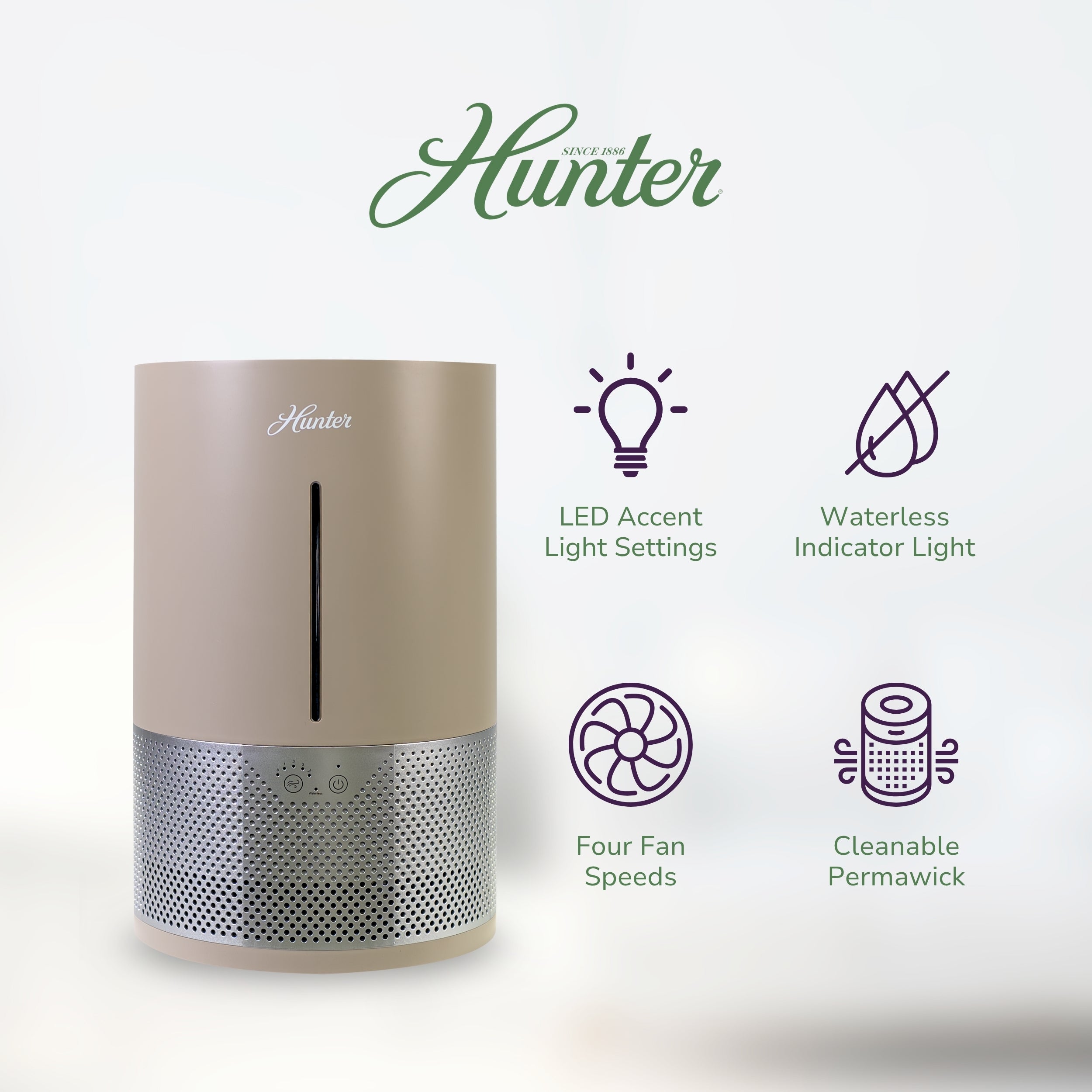 Hunter Aspire Evaporative 4.8L Humidifier HHE150