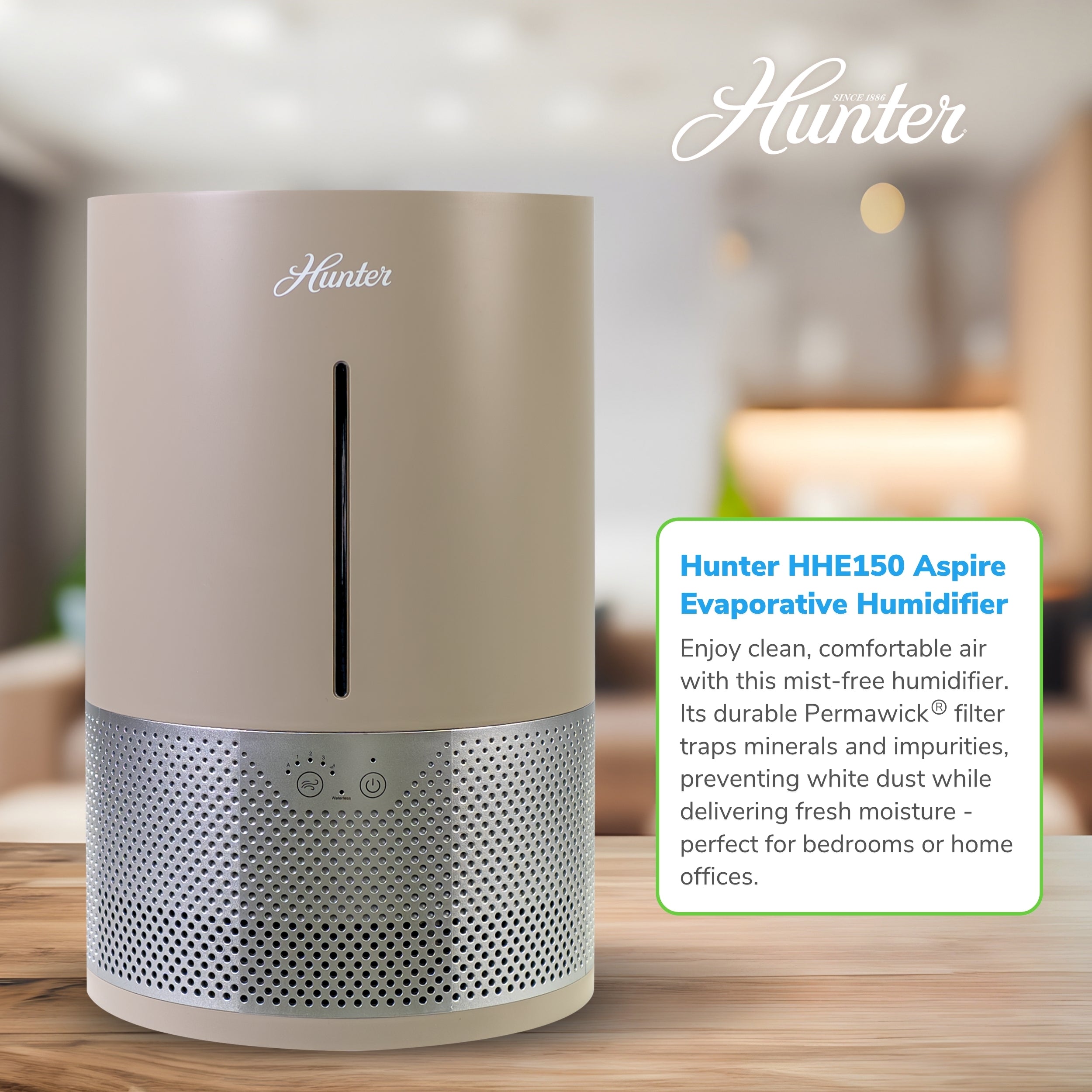 Hunter Aspire Evaporative 4.8L Humidifier HHE150