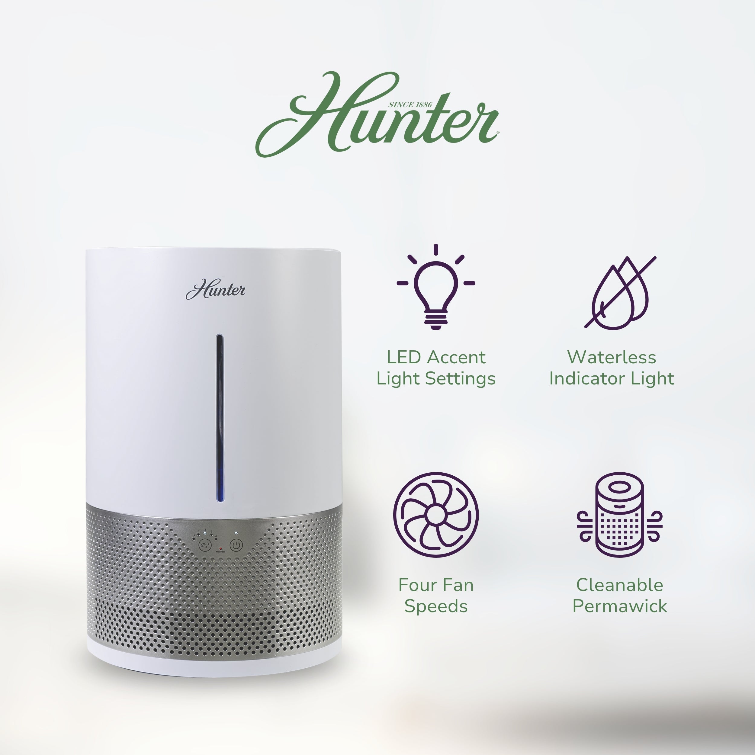 Hunter Aspire Evaporative 4.8L Humidifier HHE150
