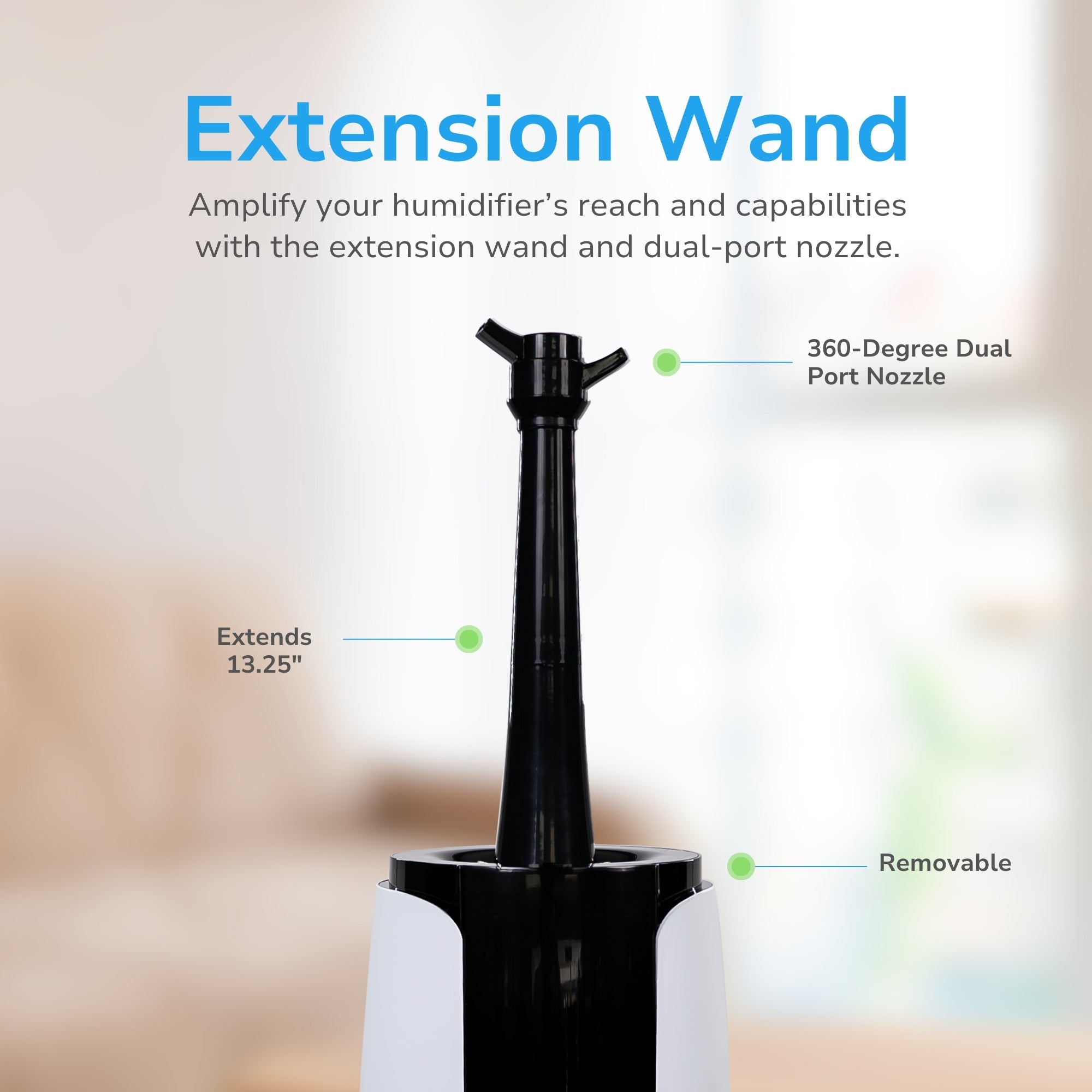 Hunter Aspire Ultrasonic 2.25 Gal Cool Mist Humidifier HHU400