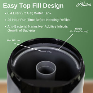 HHU400 Aspire Ultrasonic Cool Mist Humidifier