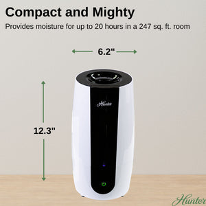 HHU425 Hunter Aspire 0.7 Gal Ultrasonic Cool Mist Humidifier