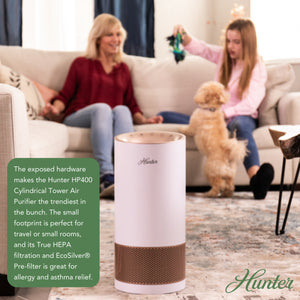 HP400 Cylindrical Tower Air Purifier