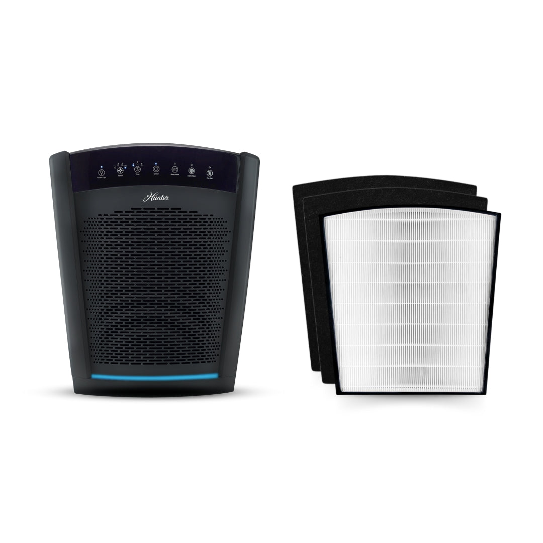 Hunter Large UVC Multi-Room Console Air Purifier HP850UV