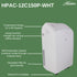 Hunter 10,000 BTU (8,000 SACC) Portable Air Conditioner with Heat for Rooms Up to 450 Sq. Ft. HPAC-12C150P