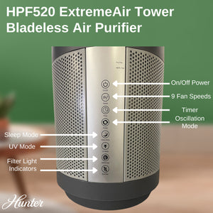 HPF520 ExtremeAir Tower Bladeless Air Purifier