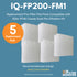 Filter-Monster Branded Replacement Pre-Filter Pack Compatible with IQAir PF40 Coarse Dust Pre-Filtration Kit