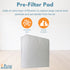 Filter-Monster Branded Replacement Pre-Filter Pack Compatible with IQAir PF40 Coarse Dust Pre-Filtration Kit