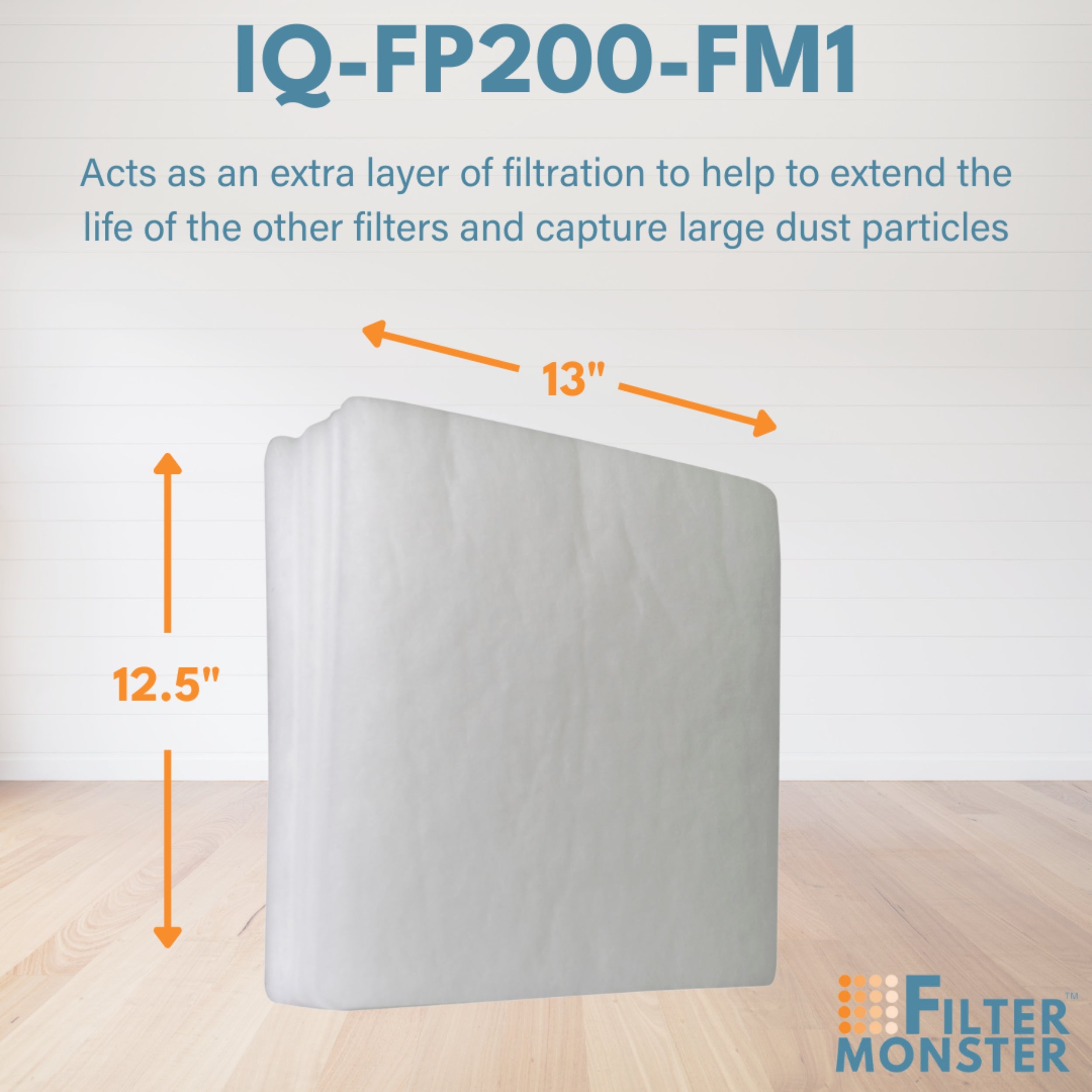 Filter-Monster Branded Replacement Pre-Filter Pack Compatible with IQAir PF40 Coarse Dust Pre-Filtration Kit