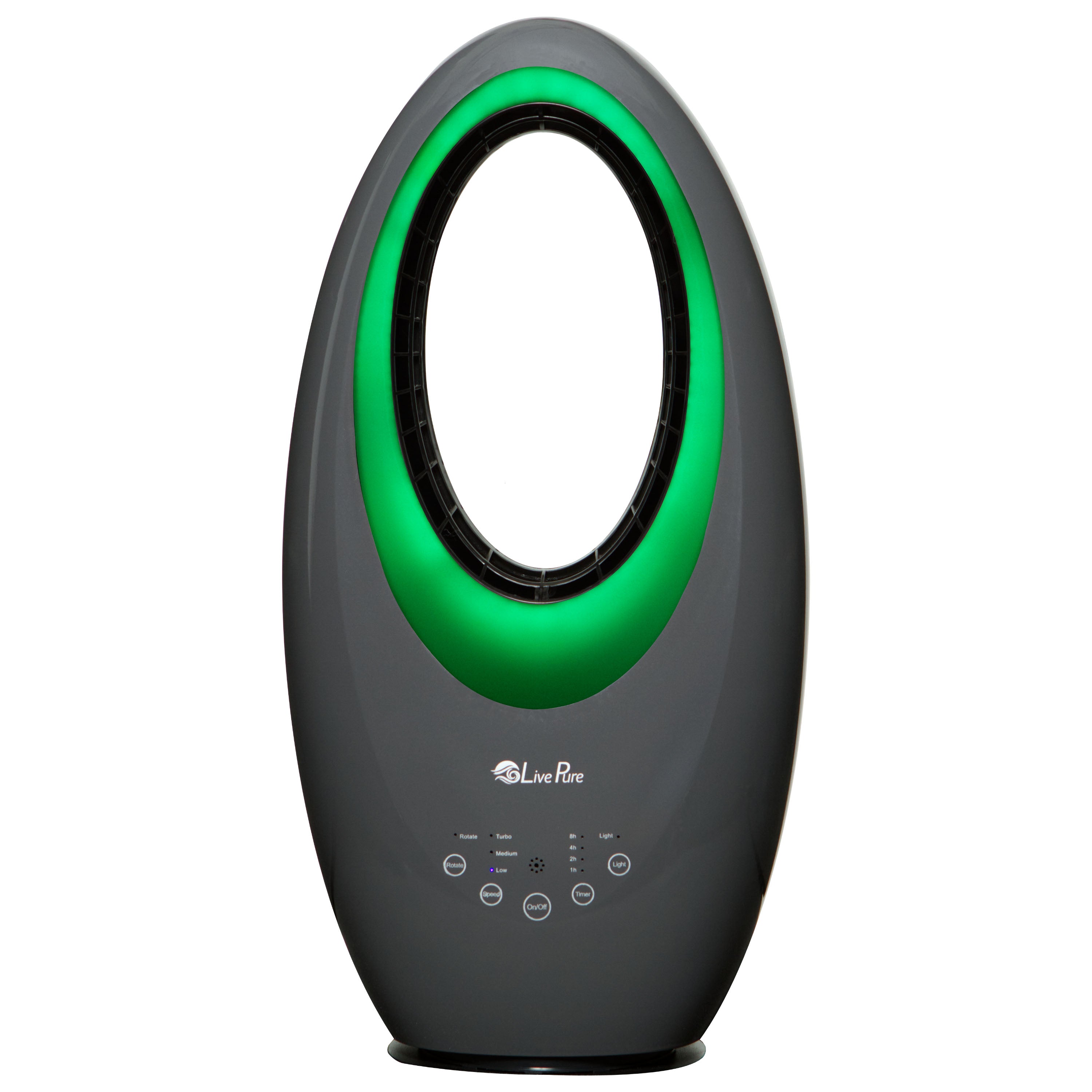LivePure Oscillating Bladeless Fan with Filter & Aroma Tray LP1800FAPA