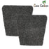 LivePure CocoCarbon Filter for Bladeless Auto-Duster Fan 2-Pack  LP-PF1900-FAP