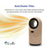 LivePure Turbine Vortex Auto-Duster Heater, LP2200