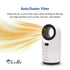 LivePure Turbine Vortex Auto-Duster Heater, LP2200