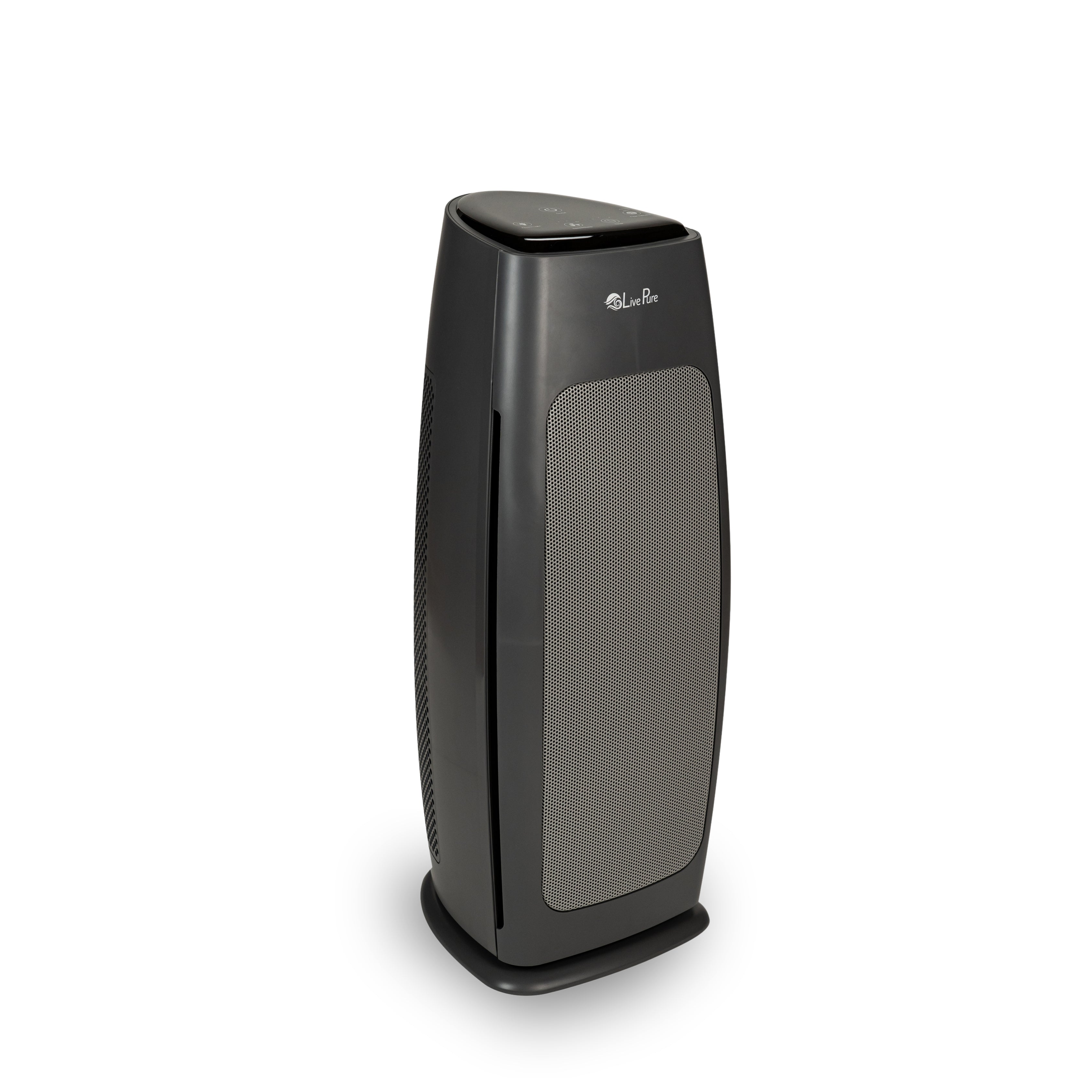 LivePure Sierra Series Digital Tall Tower Air Purifier with Permanent Filtration LP270THP