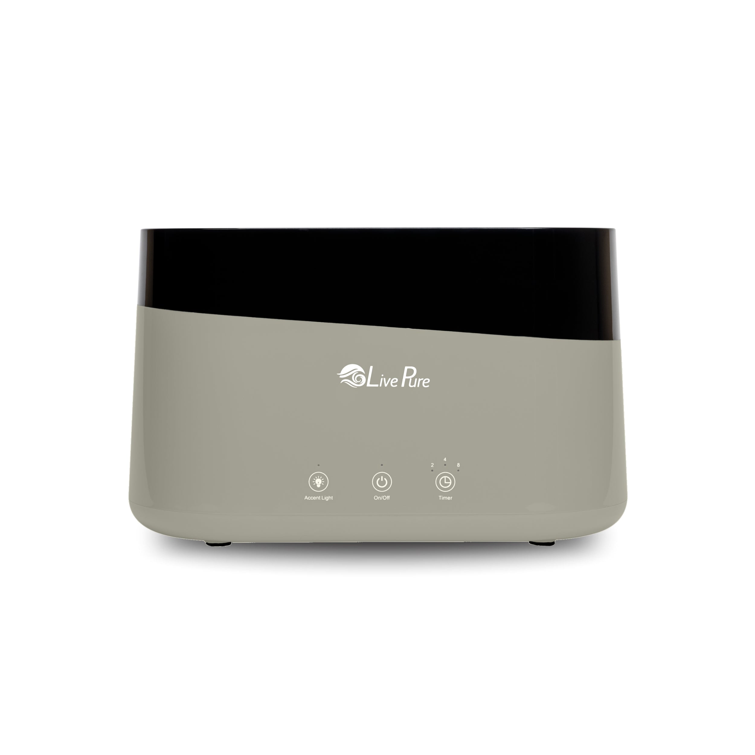 LivePure Aqua Flame Ultrasonic .75L / 0.20 Gal  Humidifier LP350HUM