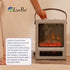 LivePure CrackleFlame Electric Space Heater