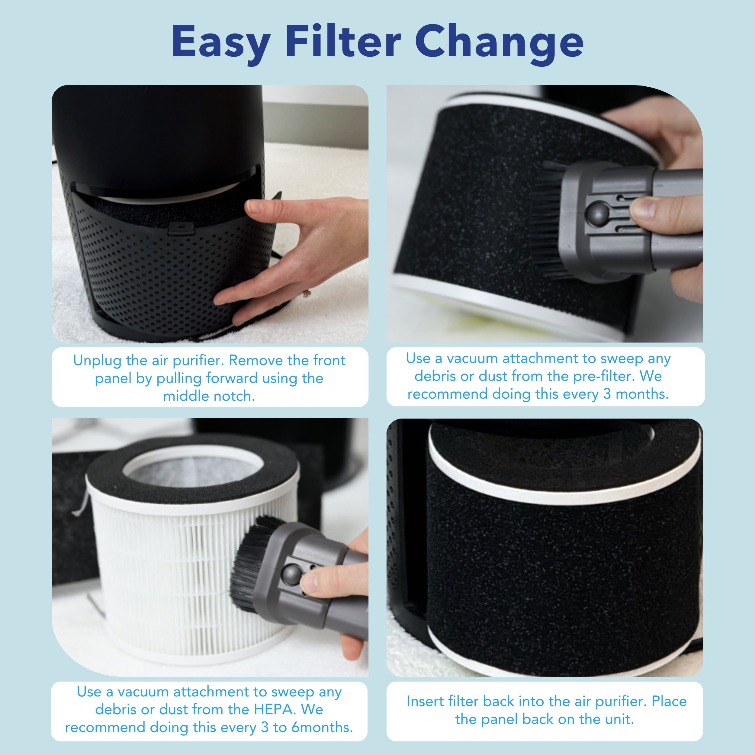 LivePure True HEPA Air Purifier w/Granular Carbon Insert LP470THP