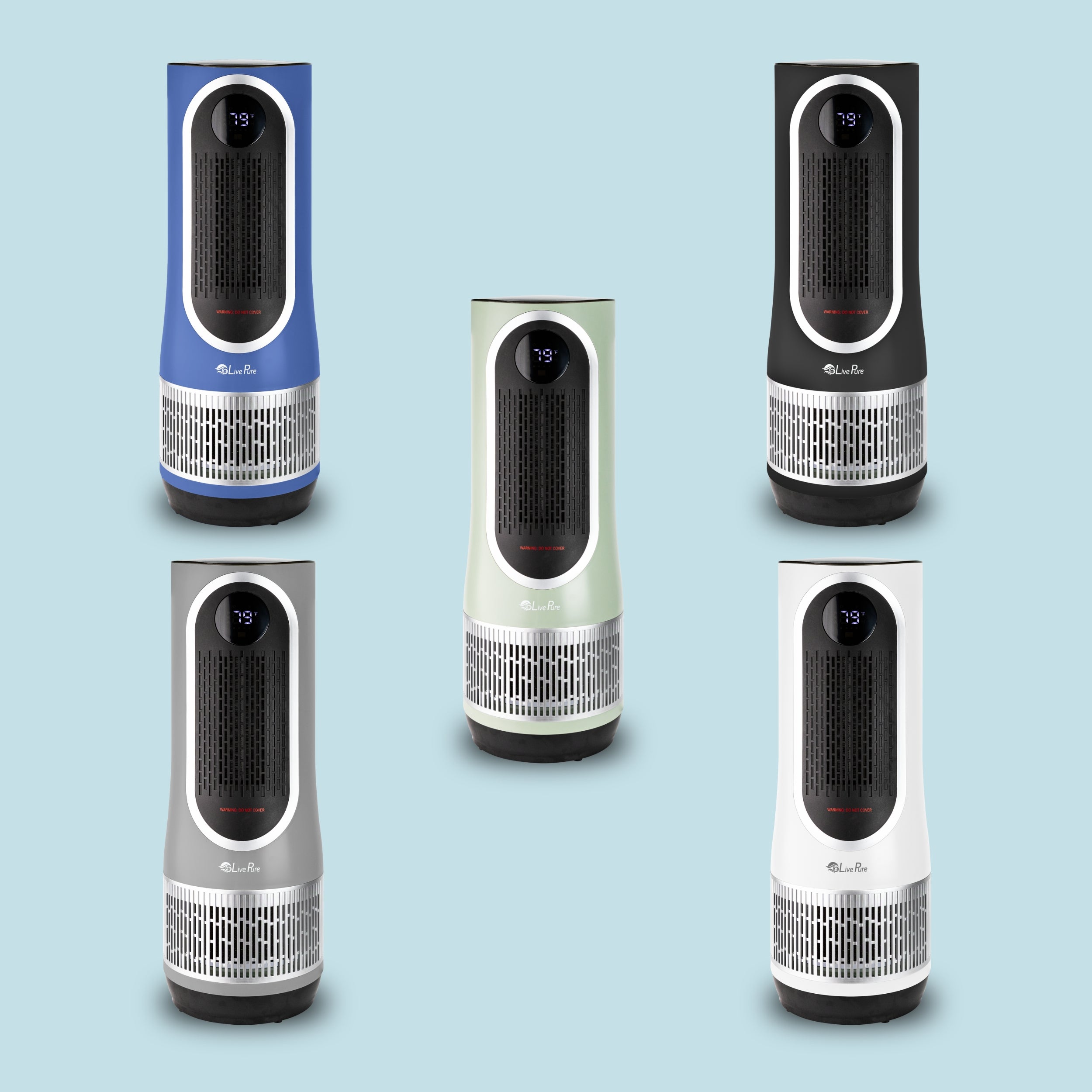 LivePure 3-in-1 Air Purifier/Fan and Heater LP520APHTR