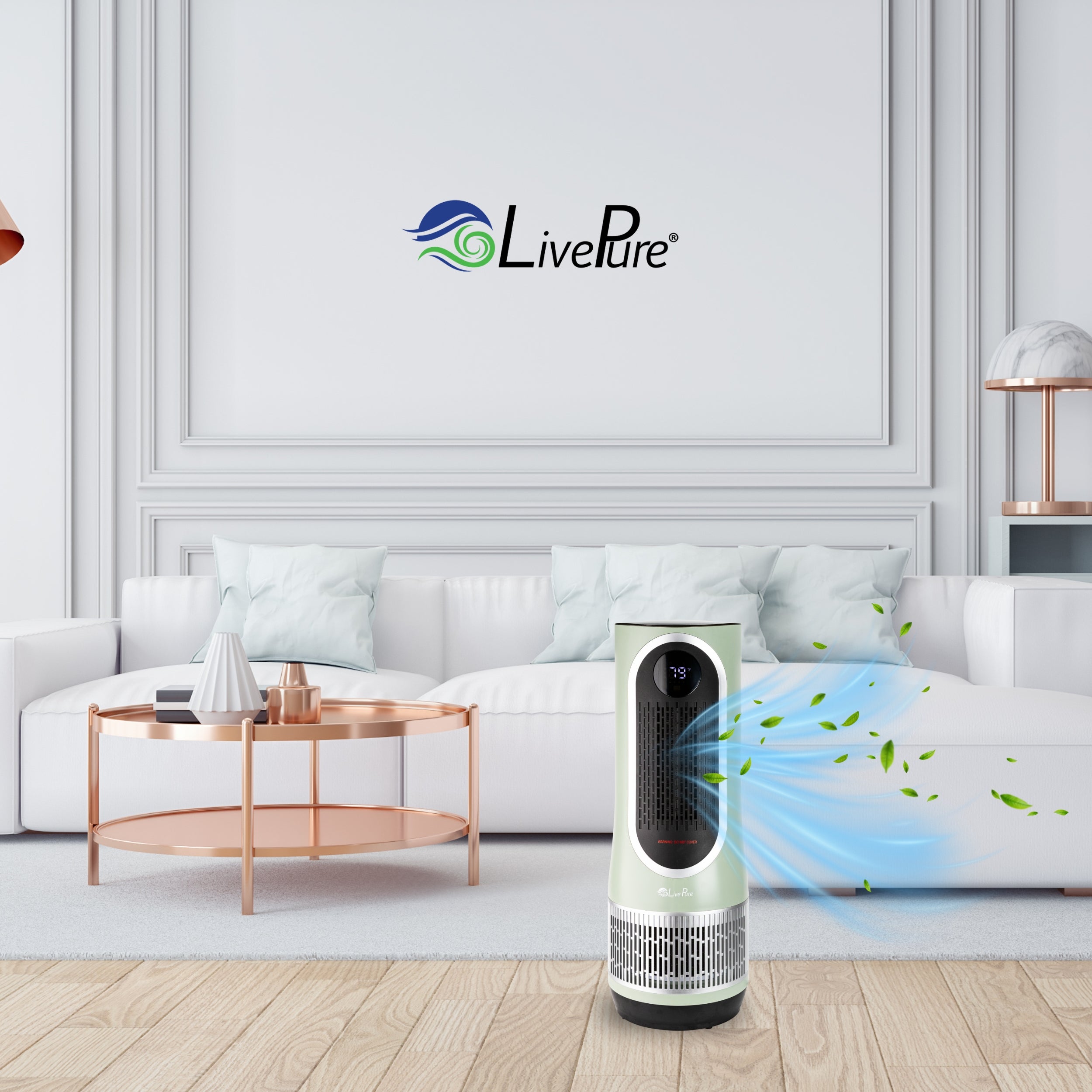 LivePure 3-in-1 Air Purifier/Fan and Heater LP520APHTR