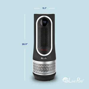 LivePure 3-in-1 Clean Heat Air Purifier/Heater