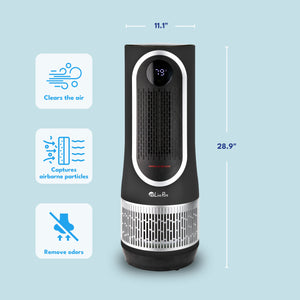 LivePure 3-in-1 Clean Heat Air Purifier/Heater