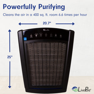 LivePure Bali Multi-Room True HEPA Console Air Purifier, LP550TH