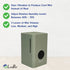 LivePure 1.2 L (.3 Gallon) Ultrasonic Cool Mist Top Fill Digital Humidifier with LED Display Screen LP850HUM