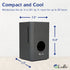 LivePure 1.2 L (.3 Gallon) Ultrasonic Cool Mist Top Fill Digital Humidifier with LED Display Screen LP850HUM