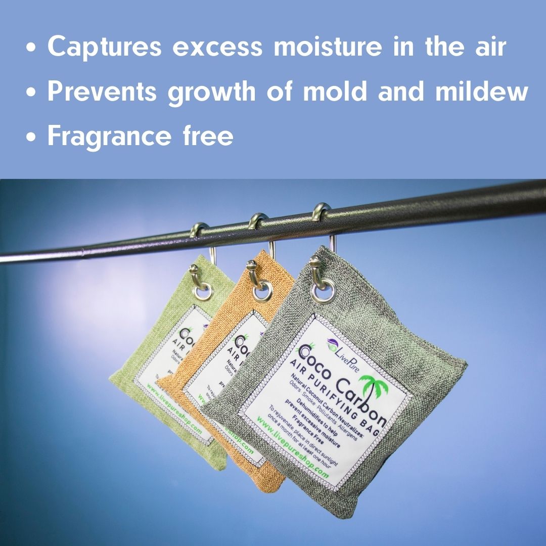 LivePure CocoCarbon Air Purifying Bags LPCB
