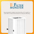 Filter-Monster HEPA Filter Bundle Compatible with Medify MA-50 Air Purifier, 1 Filter Box- 4 HEPA Filters Total