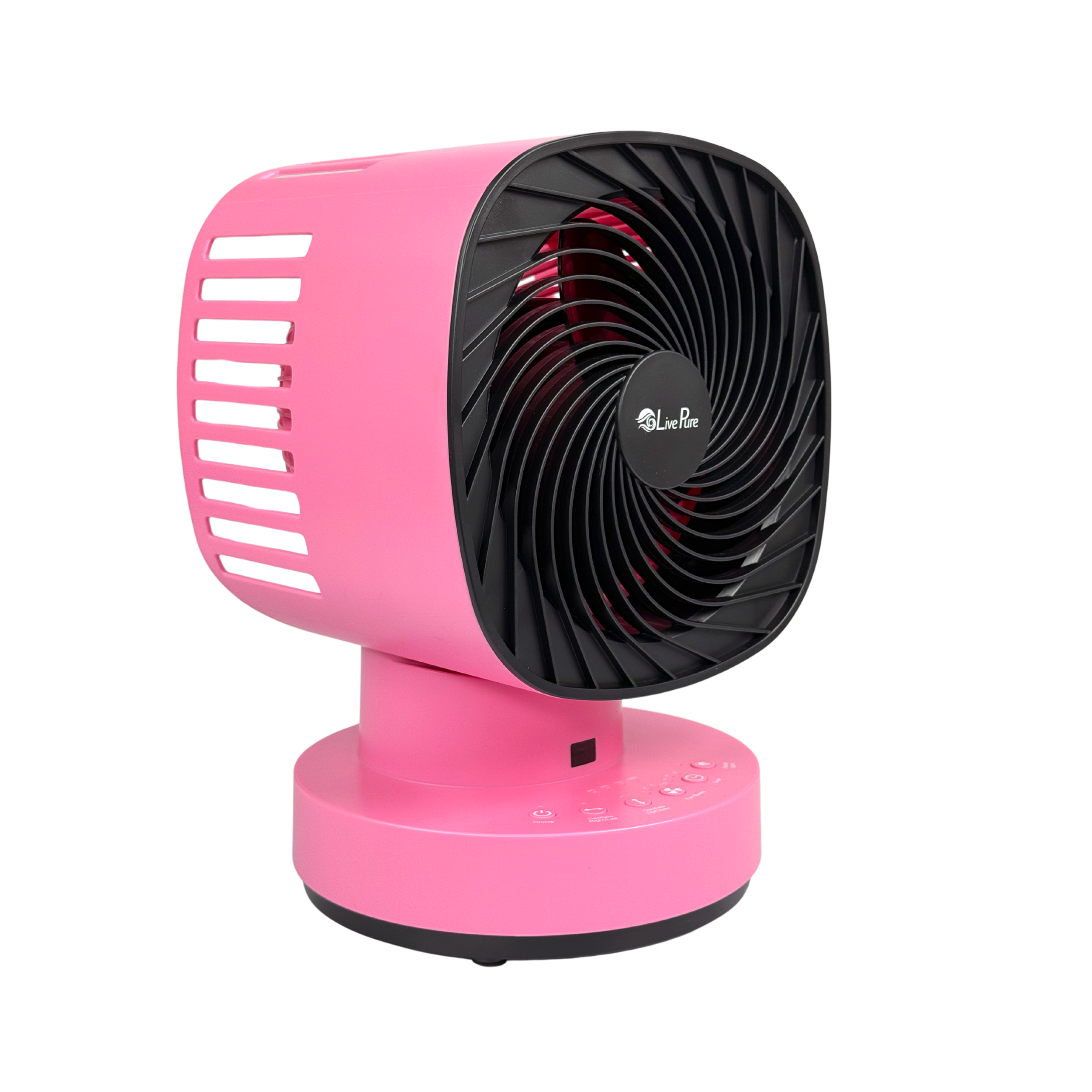 Rechargeable 4 Speed Orbital Dual Oscillating Fan with Remote