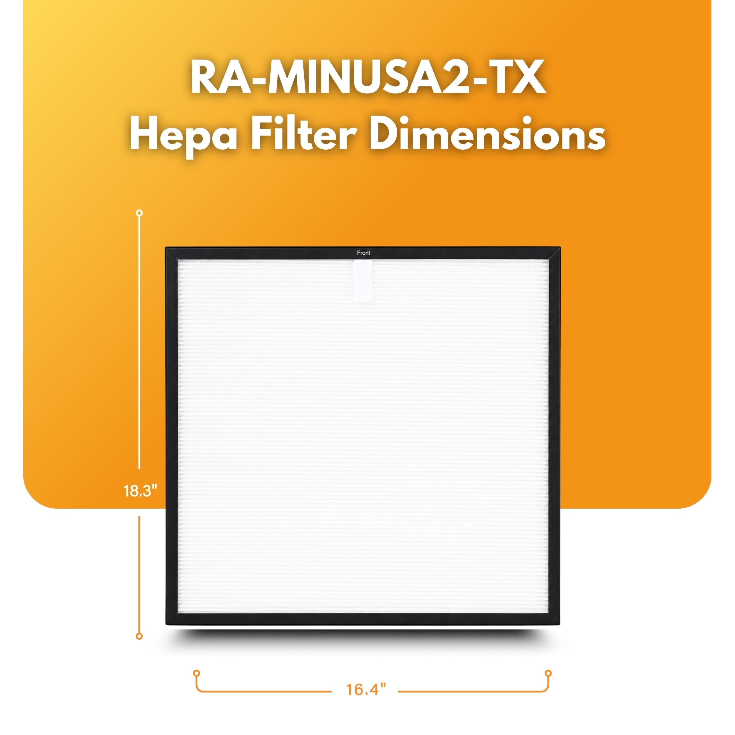 Filter-Monster Replacement for Rabbit Air MinusA2 Customized Filter