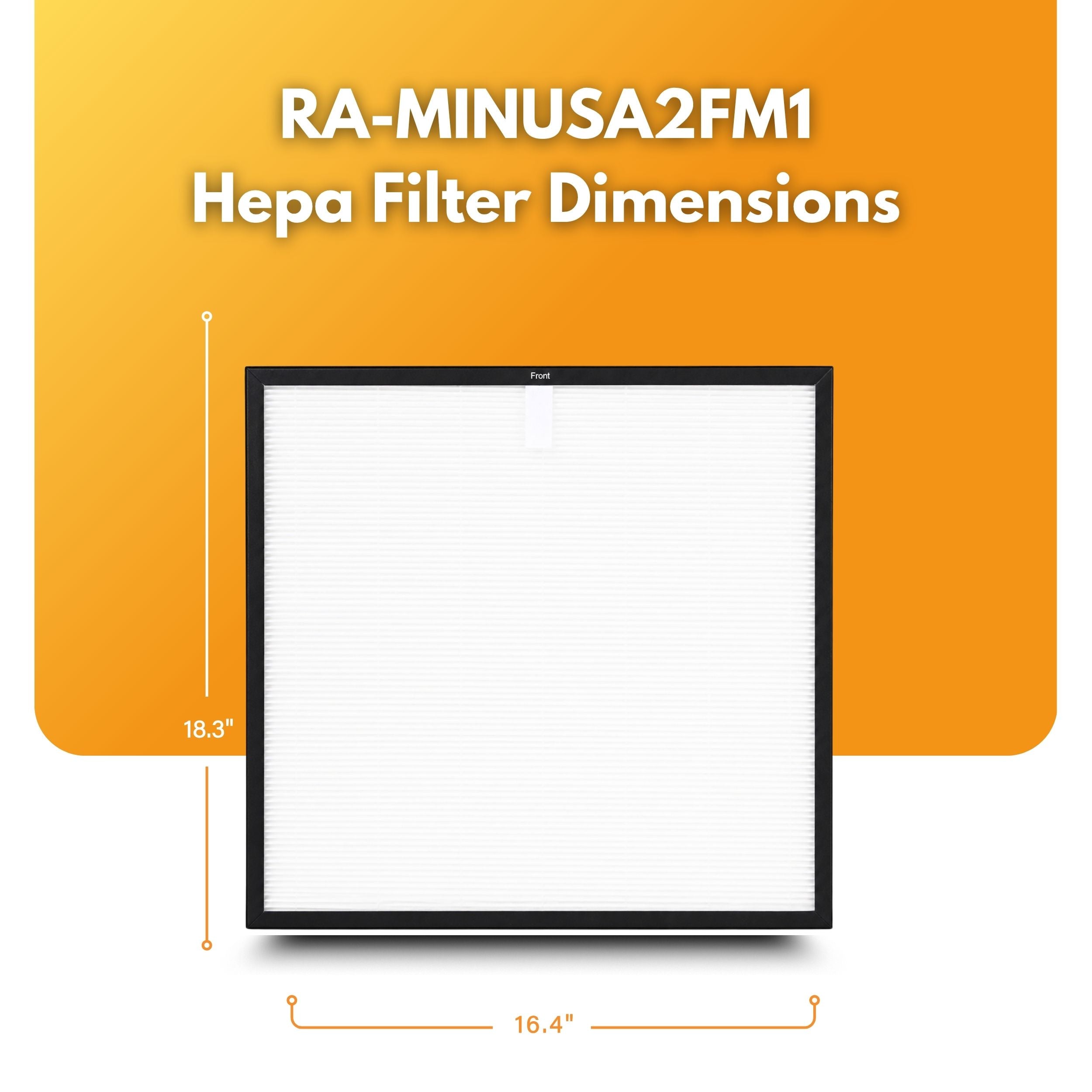 Filter-Monster Replacement for Rabbit Air MinusA2 Customized Filter