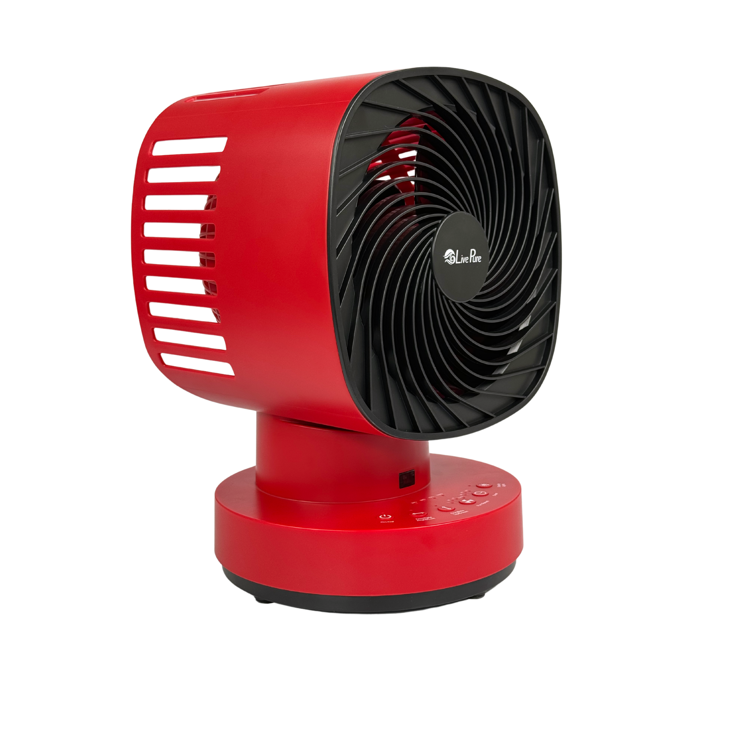 Rechargeable 4 Speed Orbital Dual Oscillating Fan with Remote