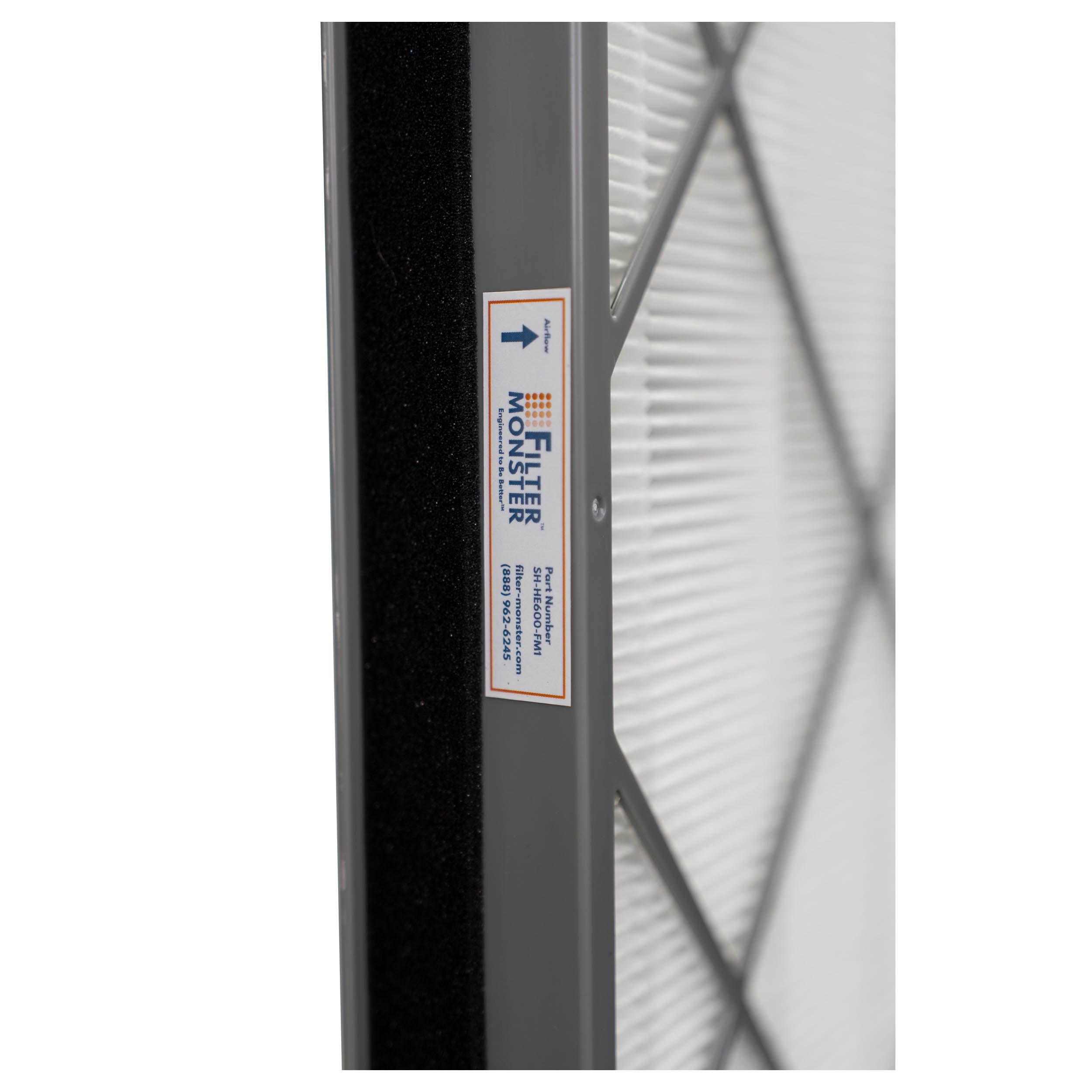 Filter-Monster Replacement Compatible with Shark HE600 Air Purifier 6 Series Purifiers