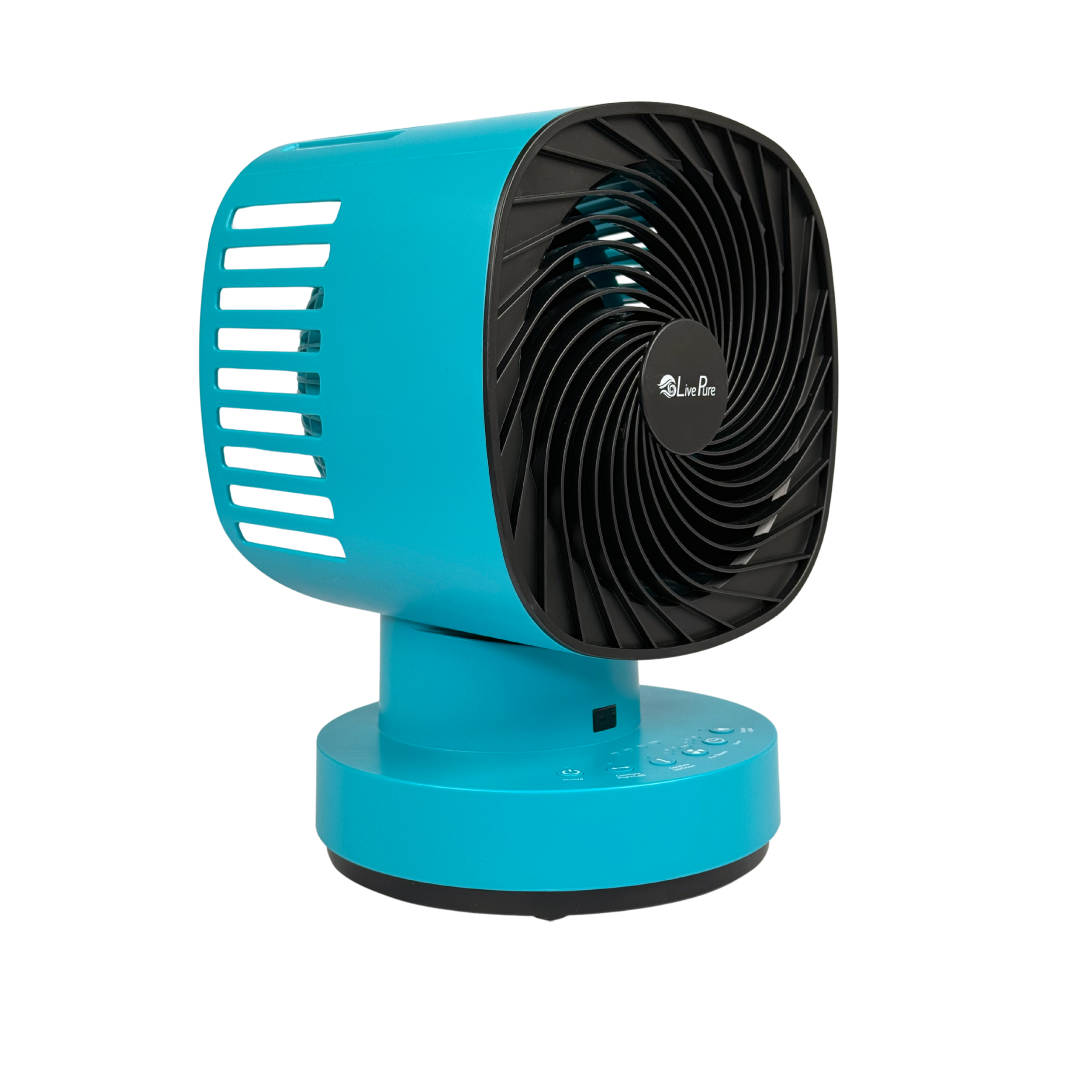 Rechargeable 4 Speed Orbital Dual Oscillating Fan with Remote