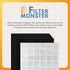 Filter-Monster True HEPA Replacement for Winix A Filter + 4 Carbon Pre-Filters