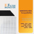 Filter-Monster True HEPA Replacement for Winix A Filter + 4 Carbon Pre-Filters