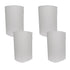 Filter-Monster Branded Replacement Filter Sleeve Compatible with IQAir GC Series Post-Filter Sleeves, 4 Pack