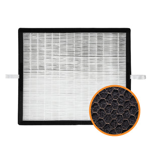 True HEPA Replacement for Alen HEPA-Silver FF50-Silver-Carbon Filter