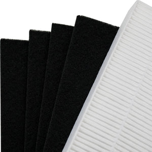 Filter-Monster True HEPA Replacement for Winix A Filter + 4 Carbon Pre-Filters