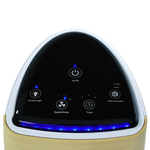 LivePure Sierra Digital Air Purifier LP260TH White Controls
